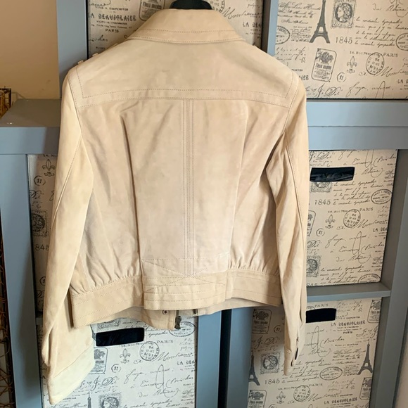 NWT Coach suede leather jacket coat women Sz 12 - Picture 4 of 9